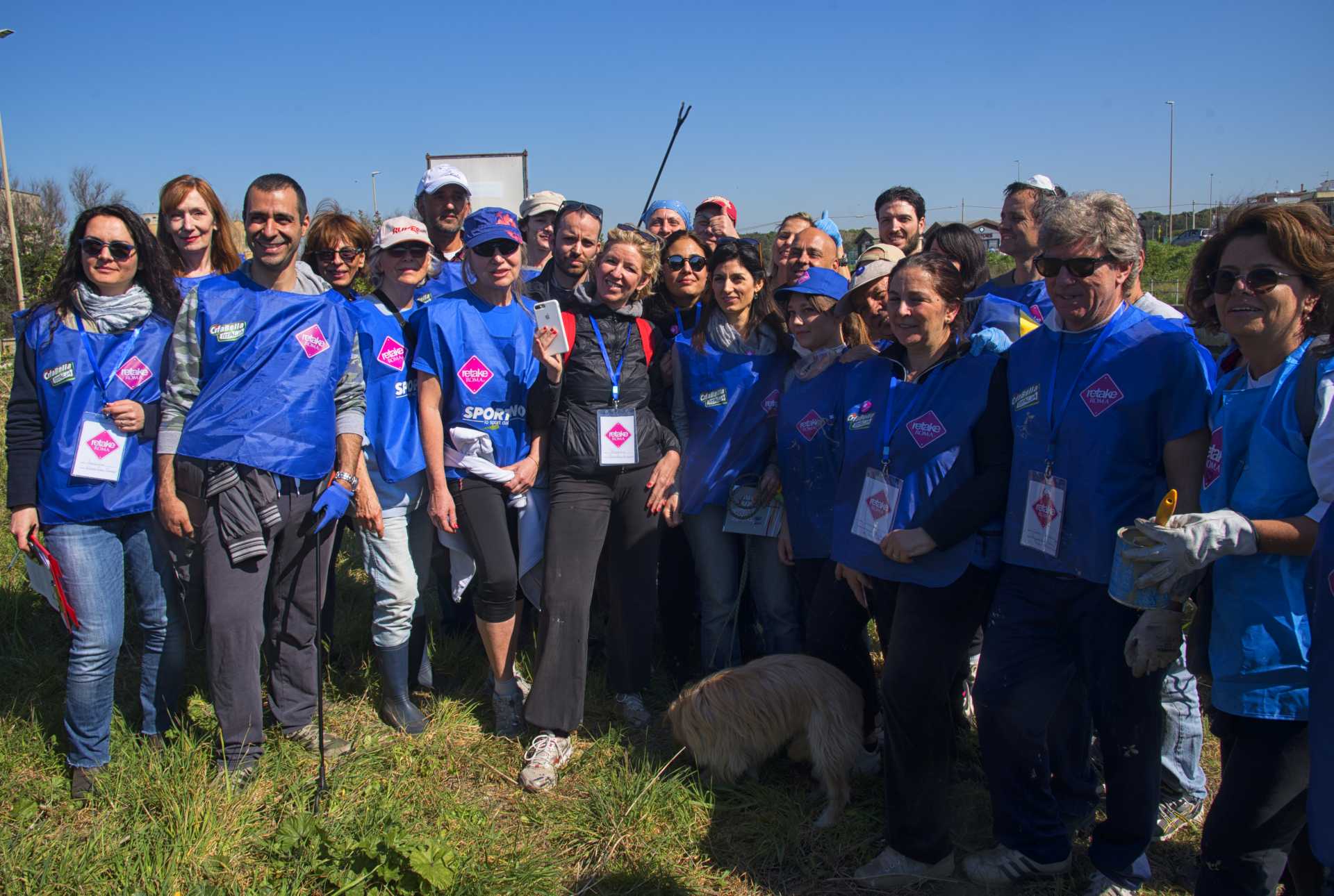 Bella, Roma al Canale dei Pescatori a Ostia Retake Ostia